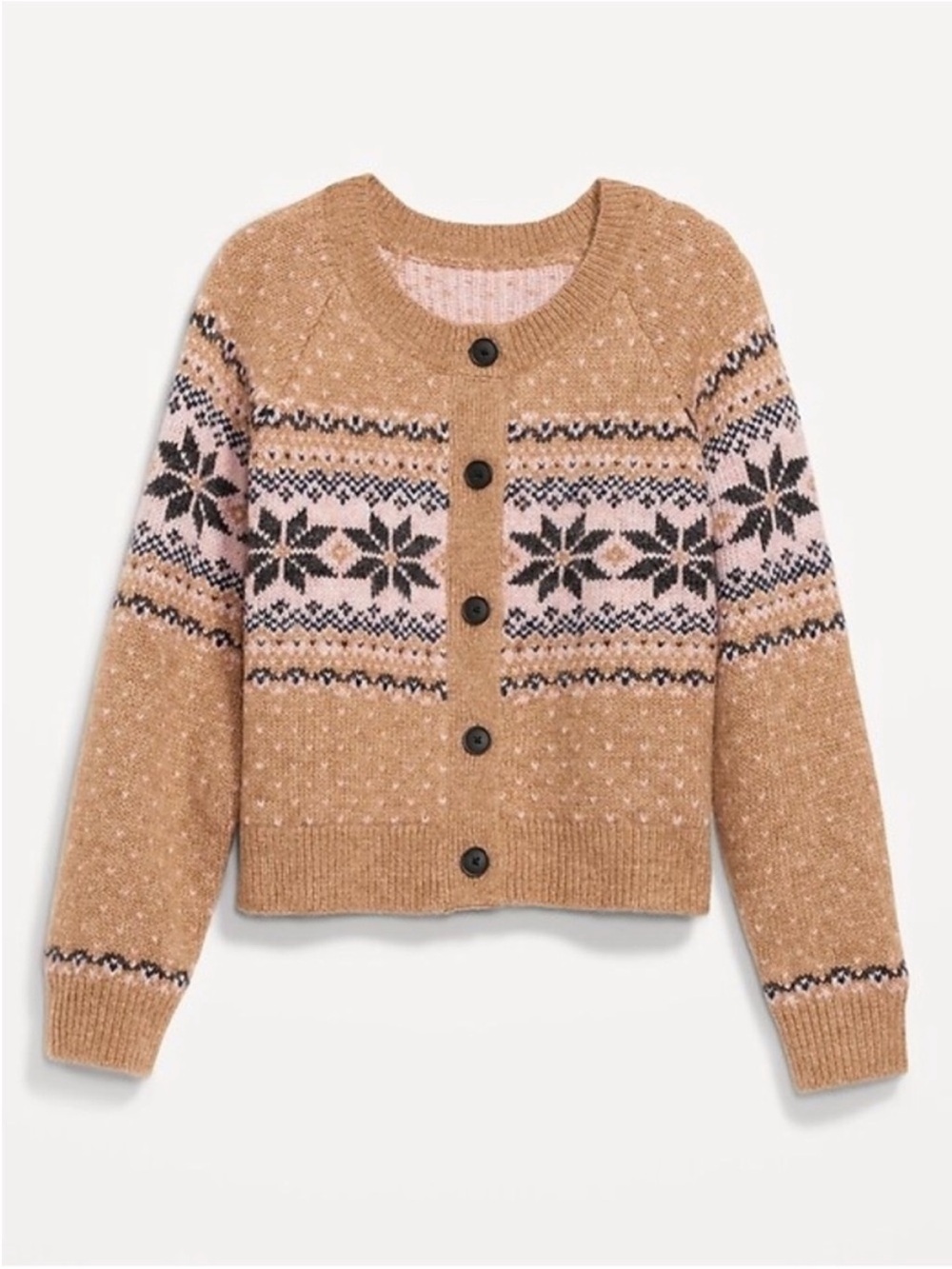 Old Navy Holiday Fair Isle Cardigan Sweater